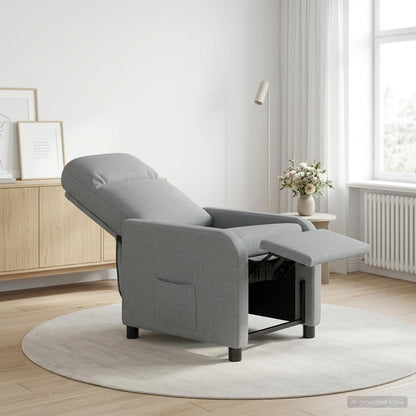 Křeslo S Funkcí Ležení Textil