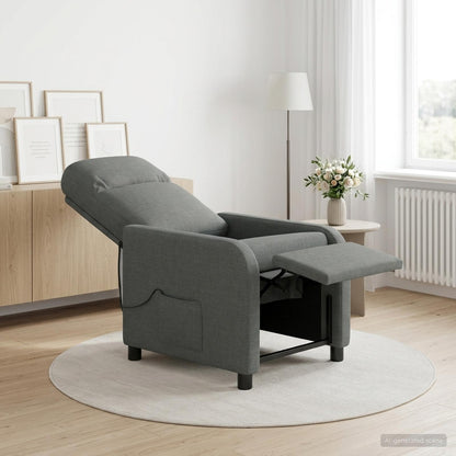 Křeslo S Funkcí Ležení Textil
