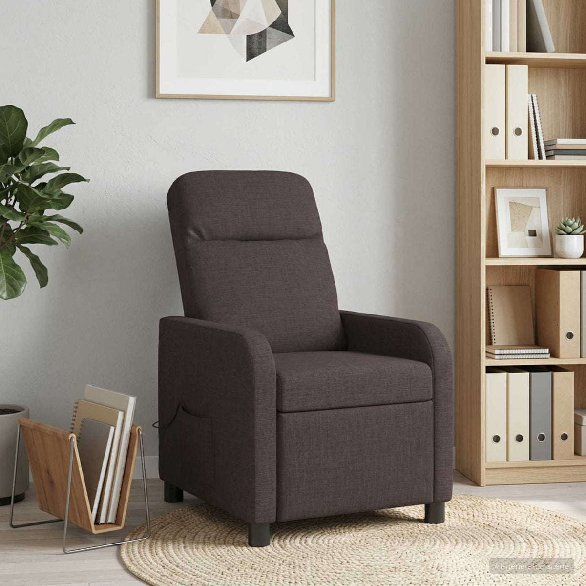 Křeslo S Funkcí Ležení Textil