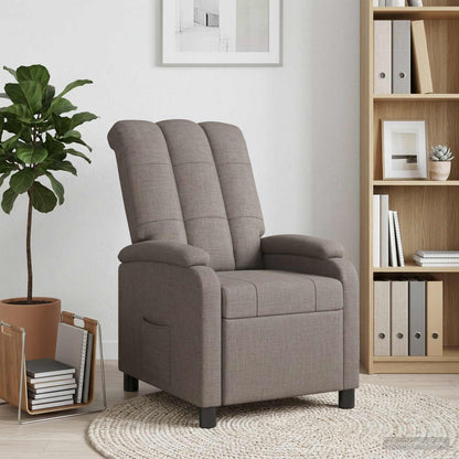 Křeslo S Funkcí Ležení Textil