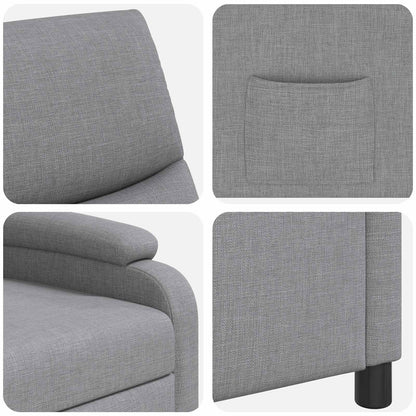 Křeslo S Funkcí Ležení Textil