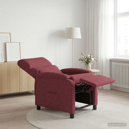 Křeslo S Funkcí Ležení Textil