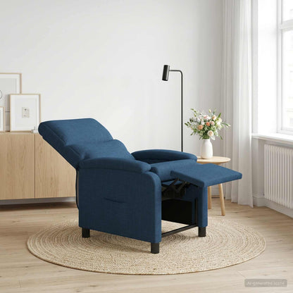Křeslo S Funkcí Ležení Textil