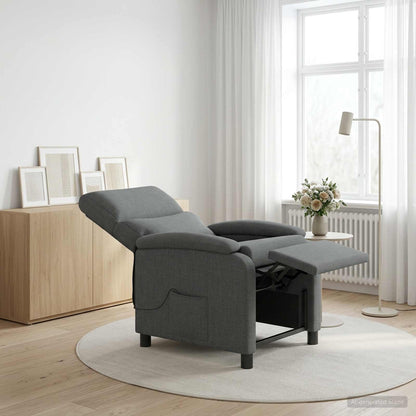 Křeslo S Funkcí Ležení Textil