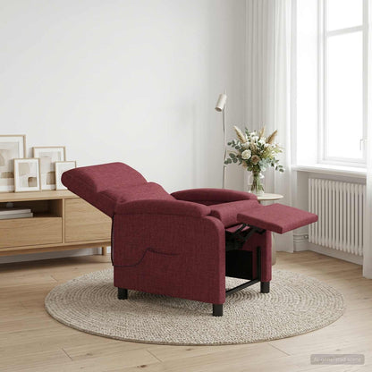 Křeslo S Funkcí Ležení Textil