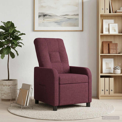 Křeslo S Funkcí Ležení Textil
