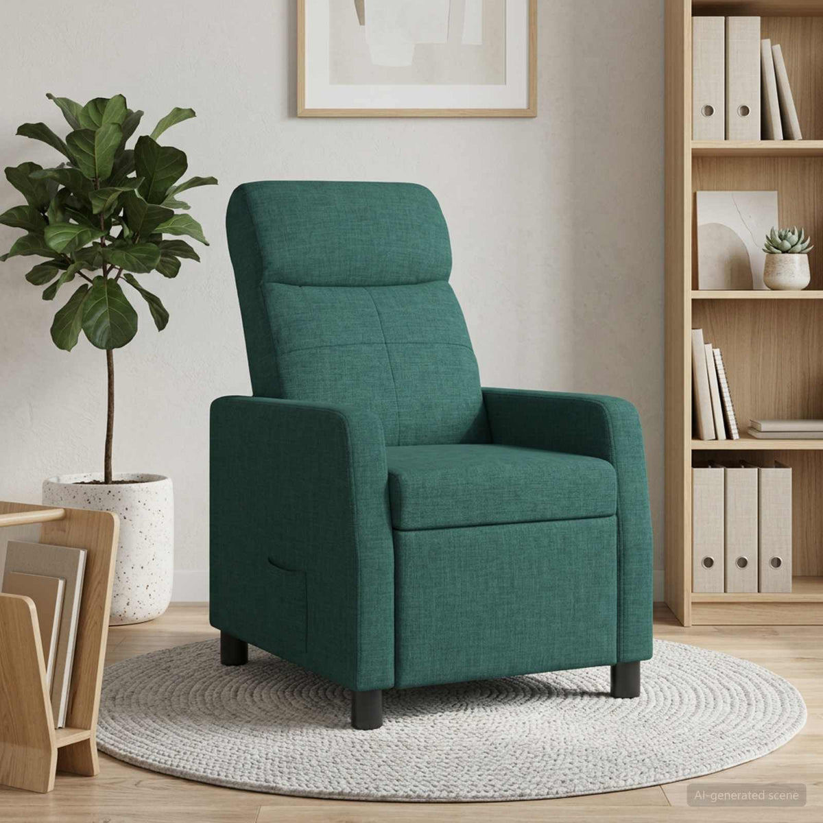 Křeslo S Funkcí Ležení Textil
