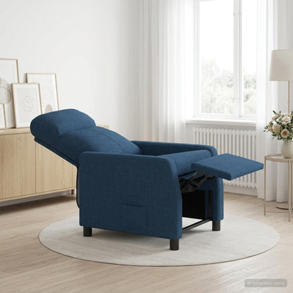 Křeslo S Funkcí Ležení Textil