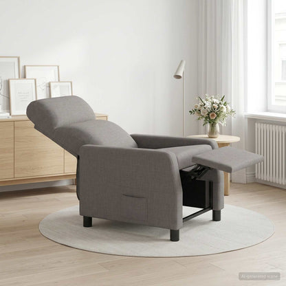 Křeslo S Funkcí Ležení Textil