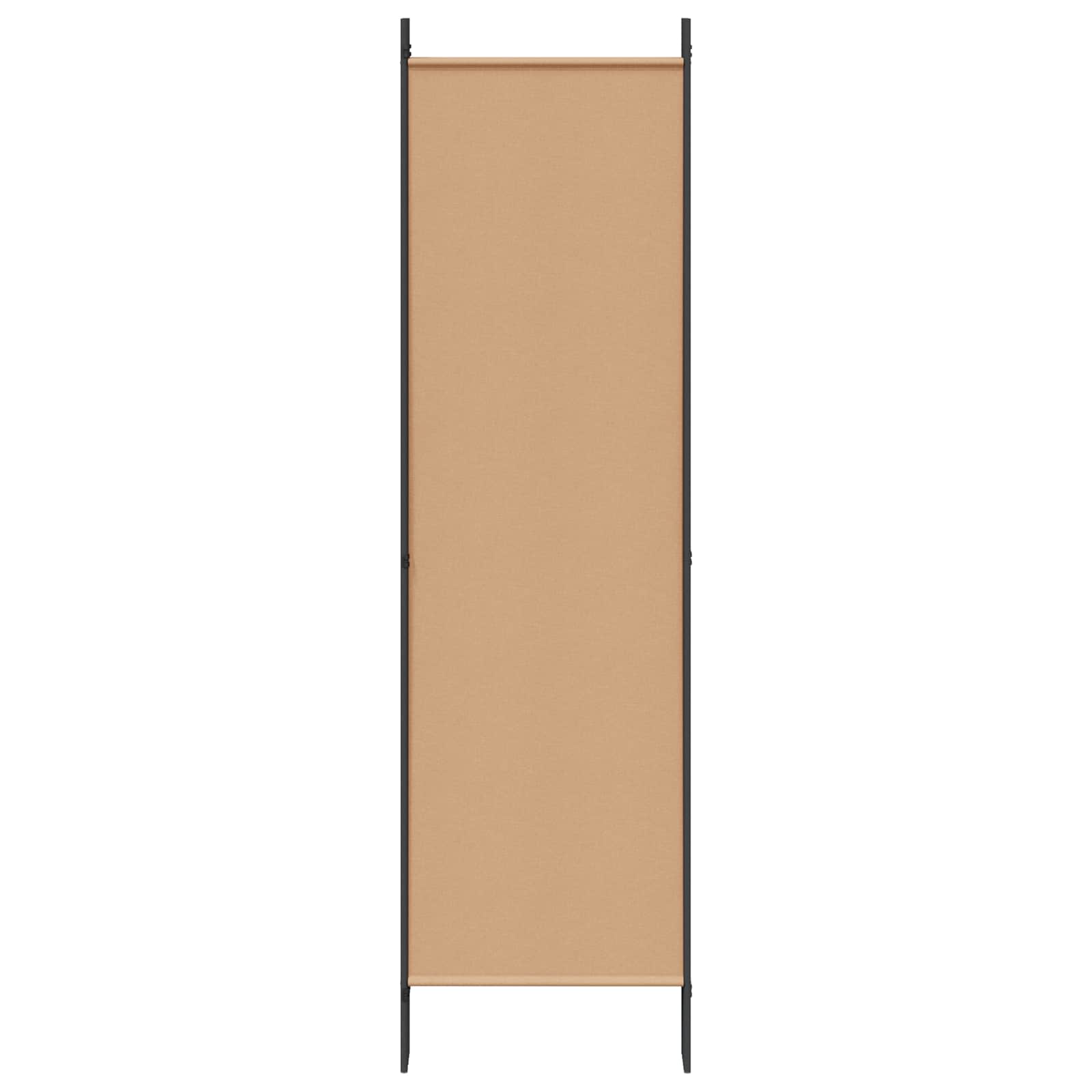 6-Panelový Dělící Paravan Béžová 300 X 180 Cm Textil