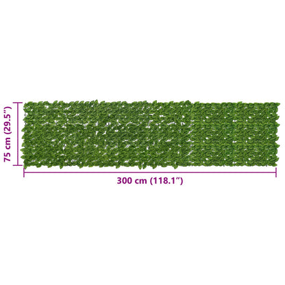 Clona Na Balkon S Listy Zelená A Žlutá 300 X 75 Cm