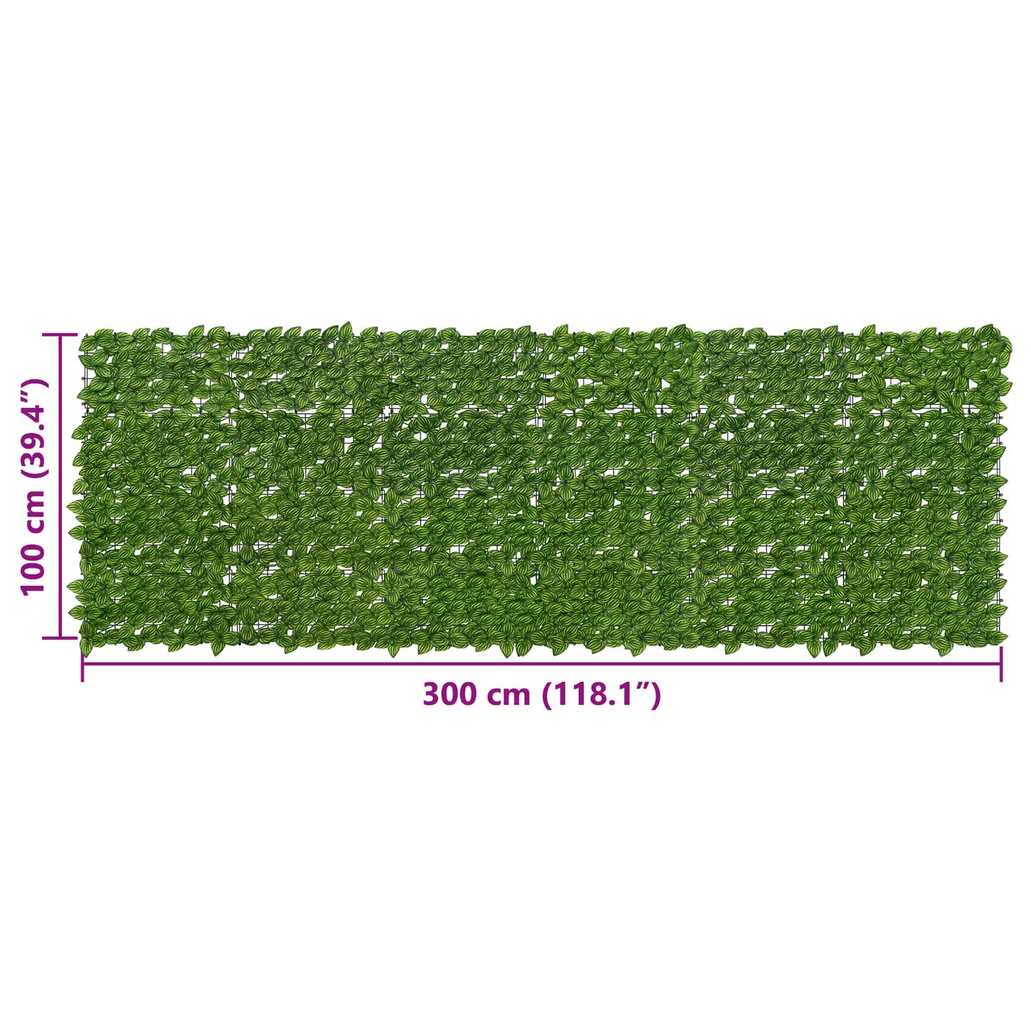 Clona Na Balkon S Listy Zelená A Žlutá 300 X 100 Cm