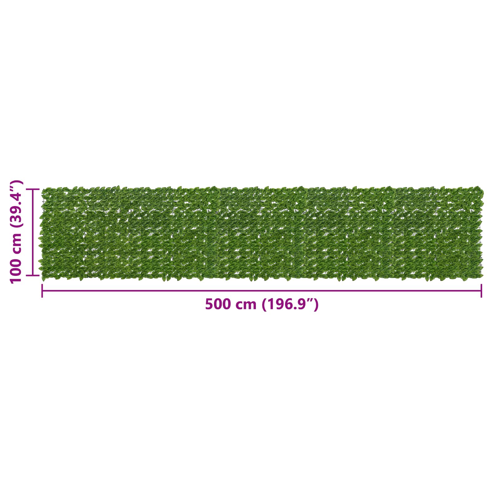 Clona Na Balkon S Listy Zelená A Žlutá 500 X 100 Cm