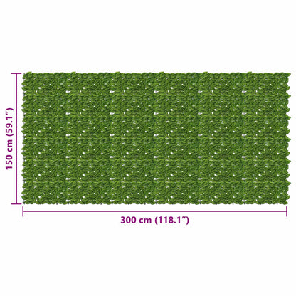 Clona Na Balkon S Listy Zelená A Žlutá 300 X 150 Cm