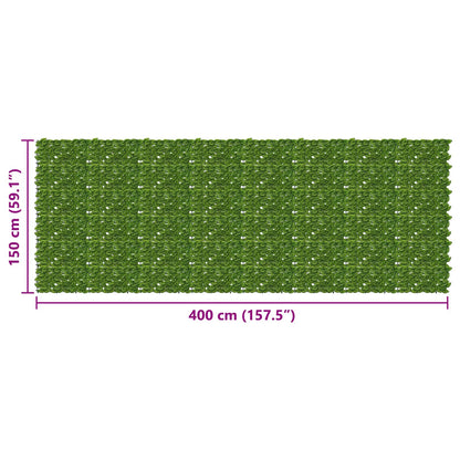 Clona Na Balkon S Listy Zelená A Žlutá 400 X 150 Cm