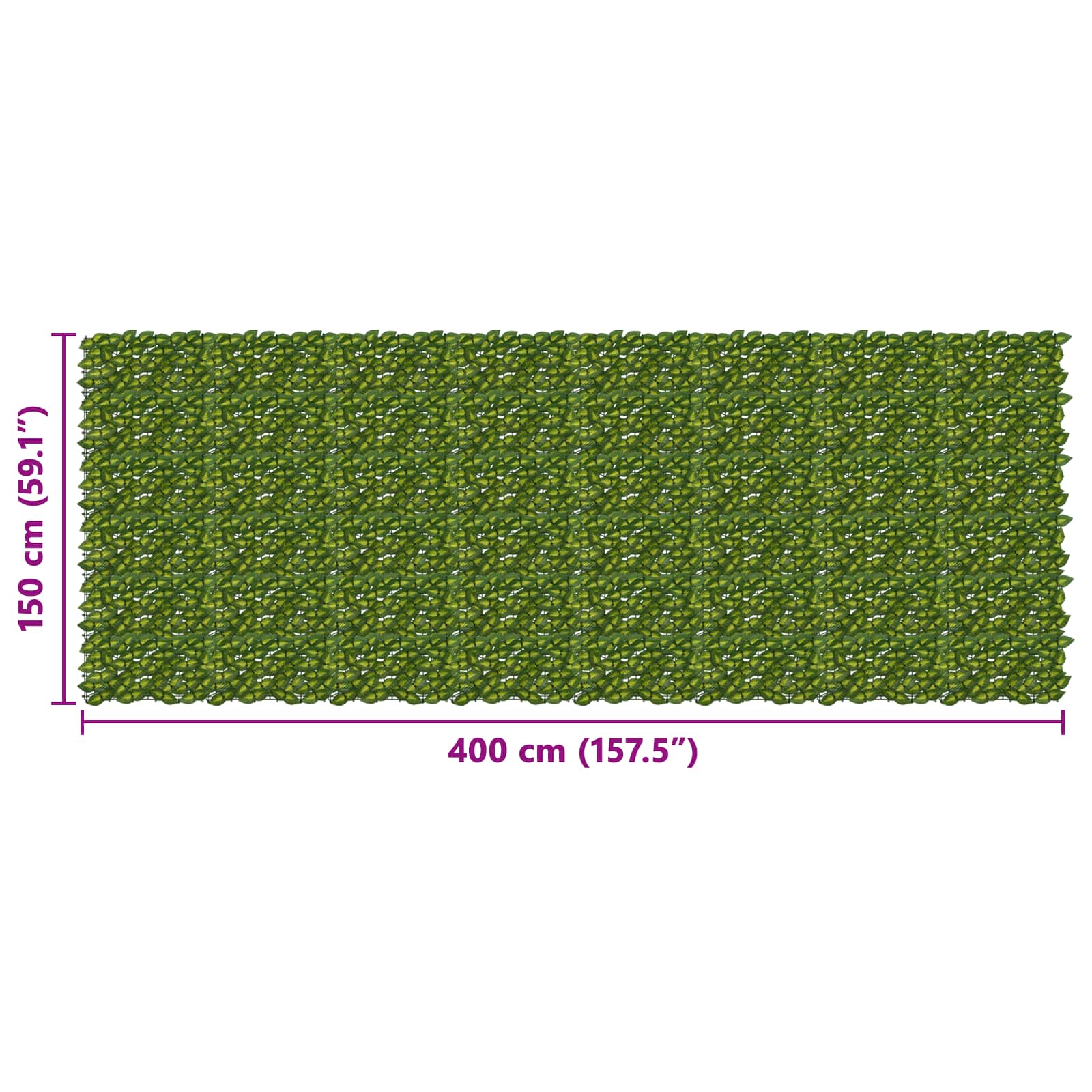 Clona Na Balkon S Listy Zelená A Žlutá 400 X 150 Cm