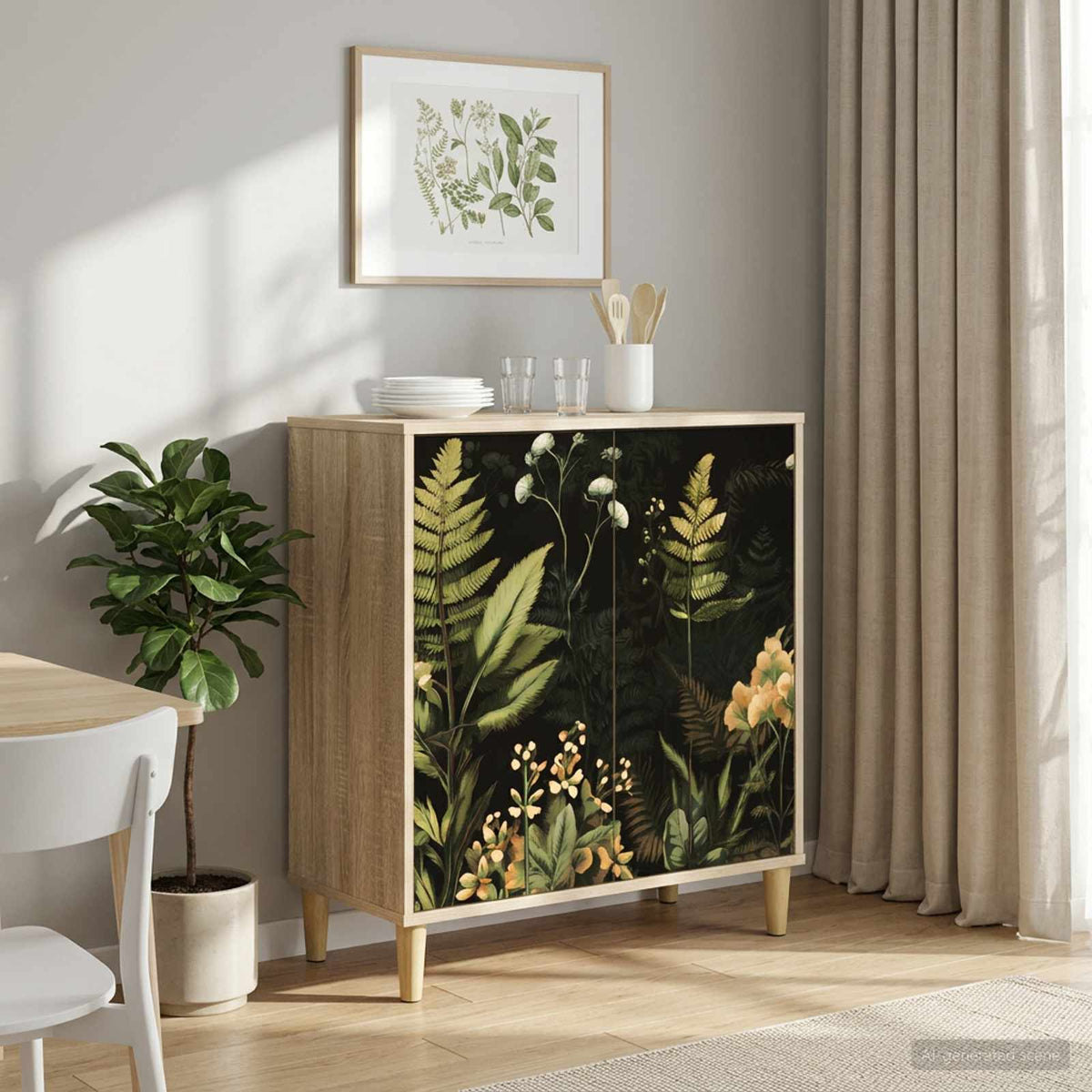 Servírovací Skříň Rhenen Sonoma 69 X 33 X 75 Cm