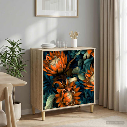 Servírovací Skříň Rhenen Sonoma 69 X 33 X 75 Cm