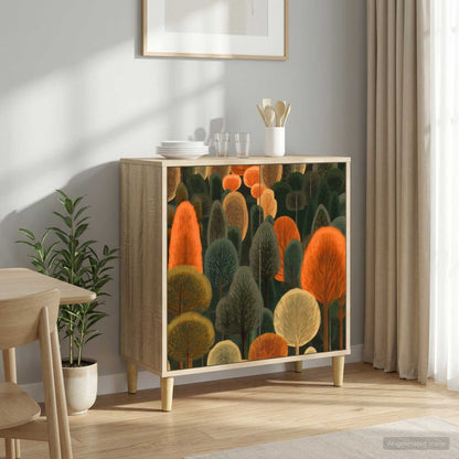 Servírovací Skříň Rhenen Sonoma 69 X 33 X 75 Cm