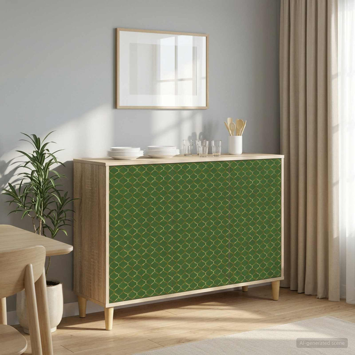 Servírovací Skříň Rhenen Sonoma 102 X 33 X 75 Cm