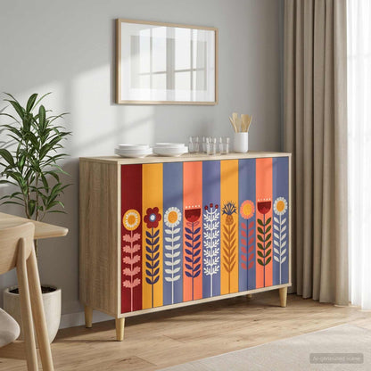 Servírovací Skříň Rhenen Sonoma 102 X 33 X 75 Cm