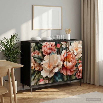 Servírovací Skříň Rhenen Černý Dub 102 X 33 X 76 Cm