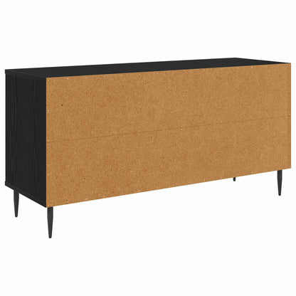Televizní Skříň Rhenen 102 X 33 X 51 Cm Černý Dub