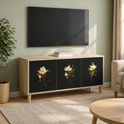 Televizní Skříň Rhenen 102 X 33 X 50 Cm Sonoma Kompozitní Dřevo