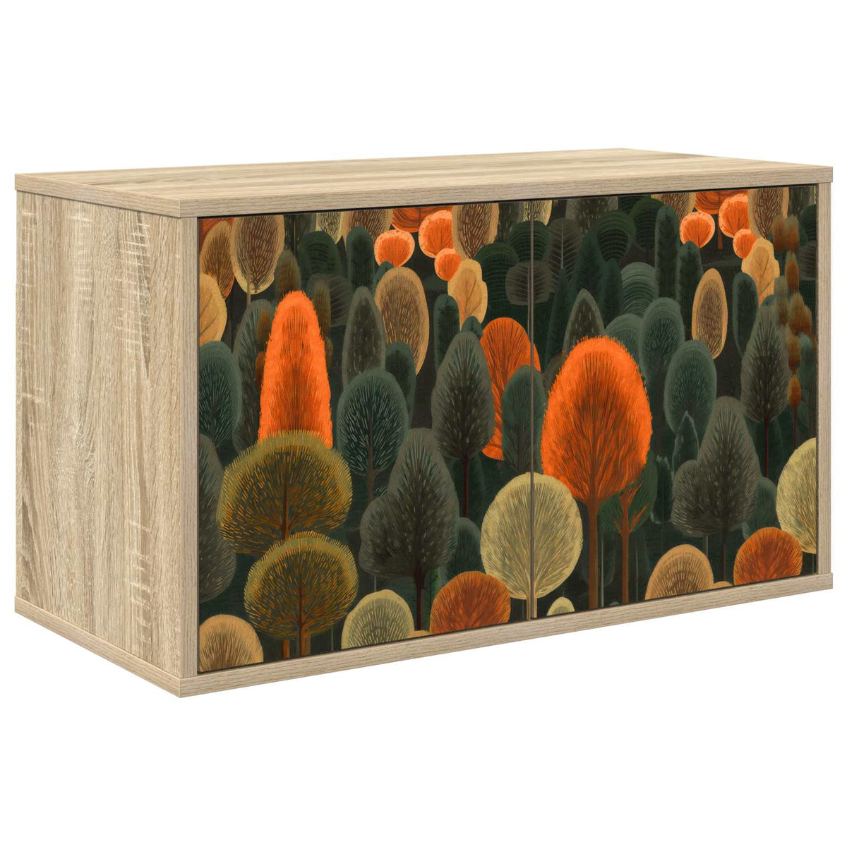 Nástěnná Tv Skříň Rhenen 69 X 33 X 40 Cm
