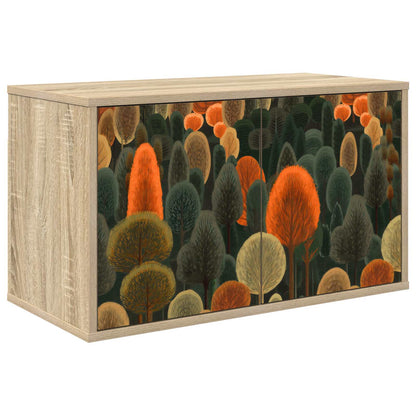 Nástěnná Tv Skříň Rhenen 69 X 33 X 40 Cm
