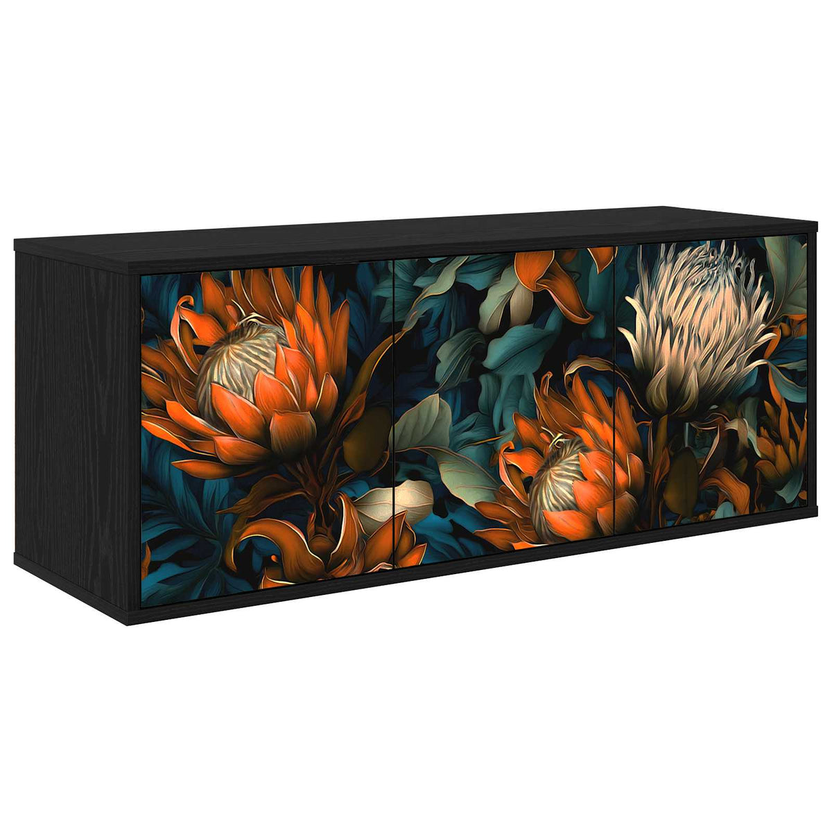 Nástěnná Tv Skříň Rhenen 102 X 33 X 40 Cm
