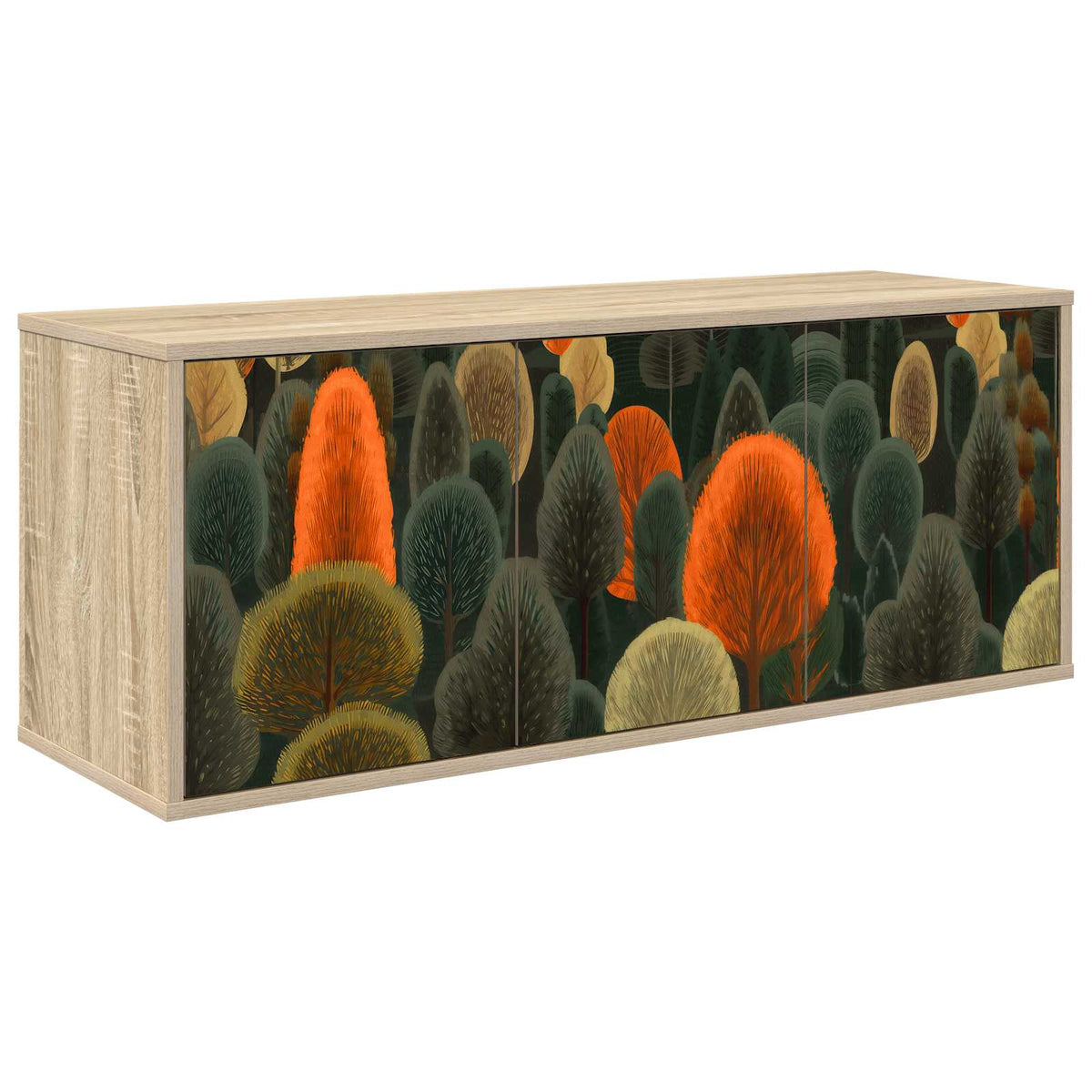 Nástěnná Tv Skříň Rhenen 102 X 33 X 40 Cm
