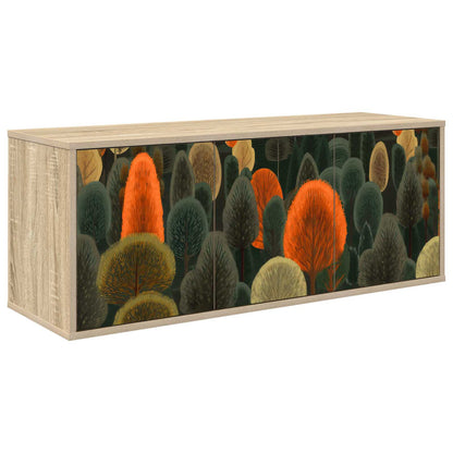 Nástěnná Tv Skříň Rhenen 102 X 33 X 40 Cm