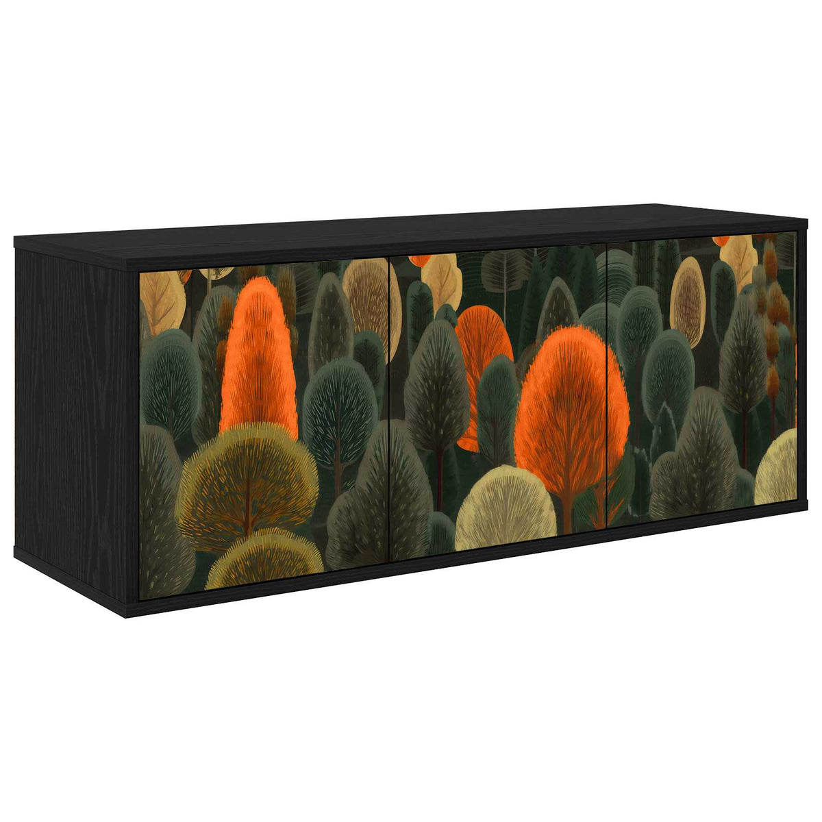 Nástěnná Tv Skříň Rhenen 102 X 33 X 40 Cm