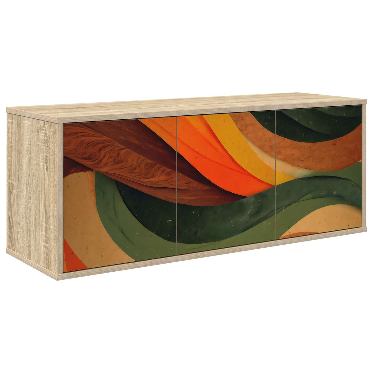 Nástěnná Tv Skříň Rhenen 102 X 33 X 40 Cm