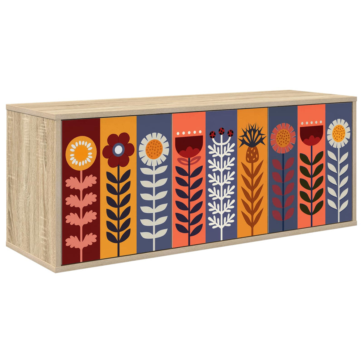 Nástěnná Tv Skříň Rhenen 102 X 33 X 40 Cm