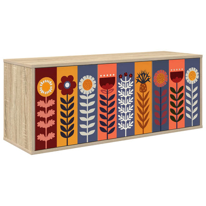 Nástěnná Tv Skříň Rhenen 102 X 33 X 40 Cm