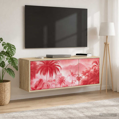 Nástěnná Tv Skříň Rhenen 102 X 33 X 40 Cm