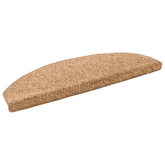 Samolepicí Schodové Rohože 15 Ks 80 X 24,5 X 3,5 Cm Béžová