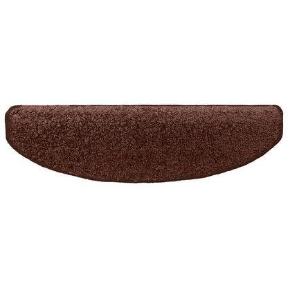 Samolepicí Schodové Rohože 15 Ks 80 X 24,5 X 3,5 Cm Hnědá