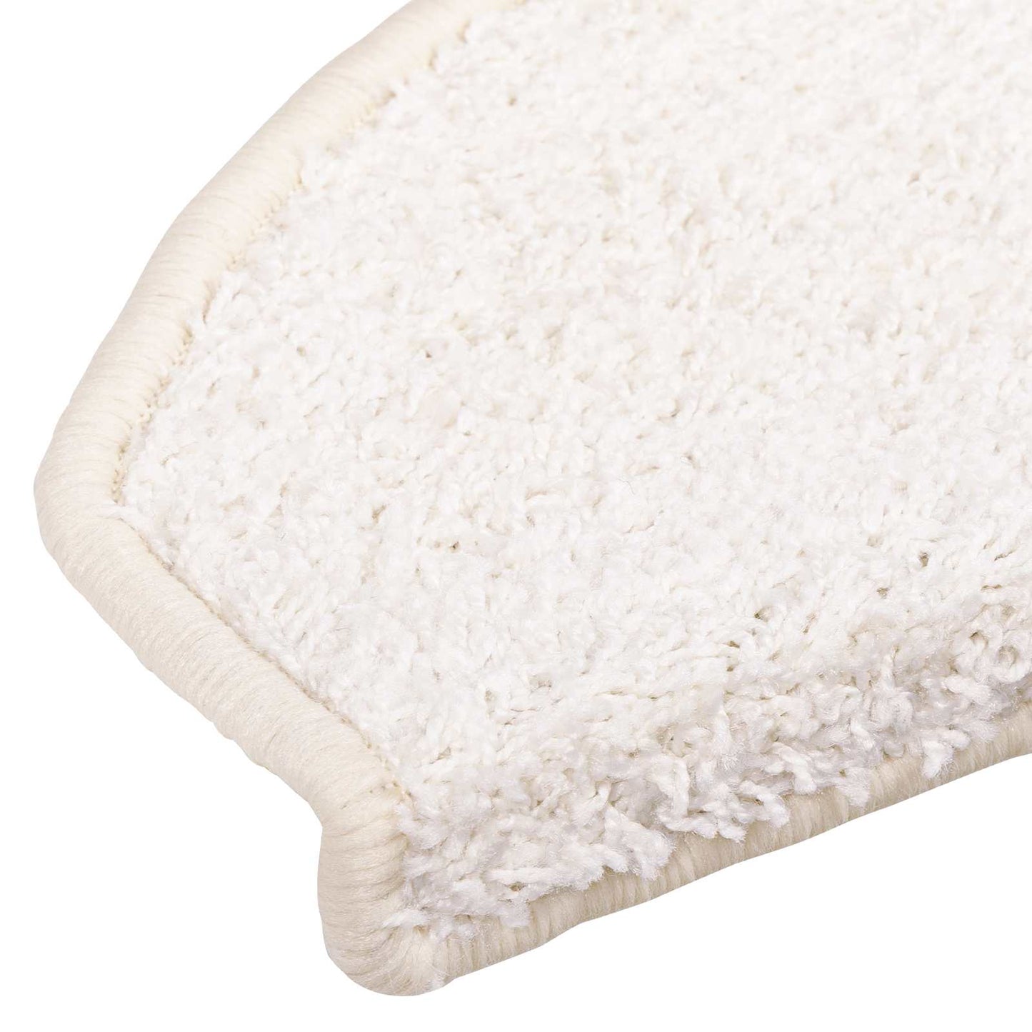 Samolepicí Schodové Rohože 15 Ks 80 X 24,5 X 3,5 Cm Bílá