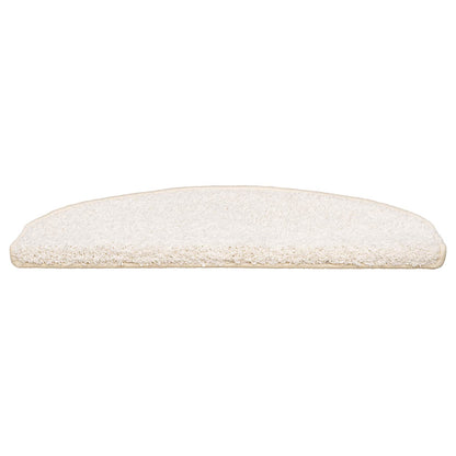 Samolepicí Schodové Rohože 15 Ks 80 X 24,5 X 3,5 Cm Bílá