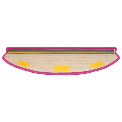 Samolepicí Schodové Rohože 15 Ks 80 X 24,5 X 3,5 Cm Růžová