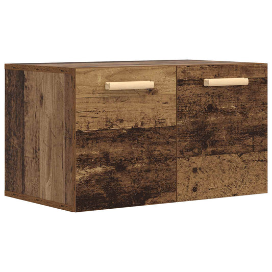 Nástěnná Skříňka Staré Dřevo 60 X 36,5 X 35 Cm Kompozitní Dřevo