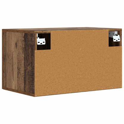 Nástěnná Skříňka Staré Dřevo 60 X 36,5 X 35 Cm Kompozitní Dřevo