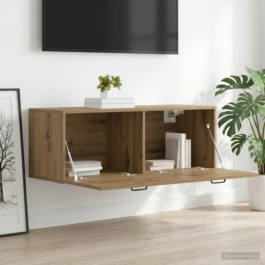 Nástěnná Skříňka 100 X 36,5 X 35 Cm Kompozitní Dřevo