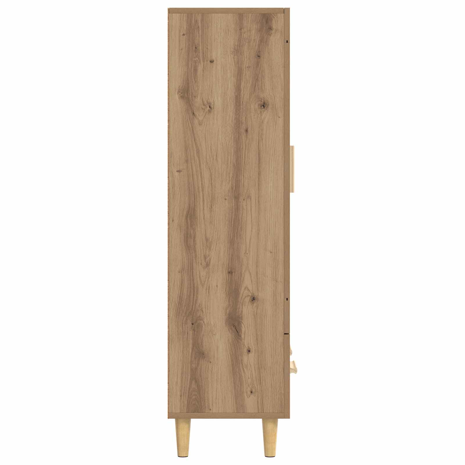 Vysoký Bufet Dub Artisan 70 X 31 X 115 Cm Kompozitní Dřevo