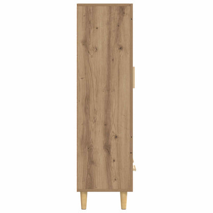Vysoký Bufet Dub Artisan 70 X 31 X 115 Cm Kompozitní Dřevo