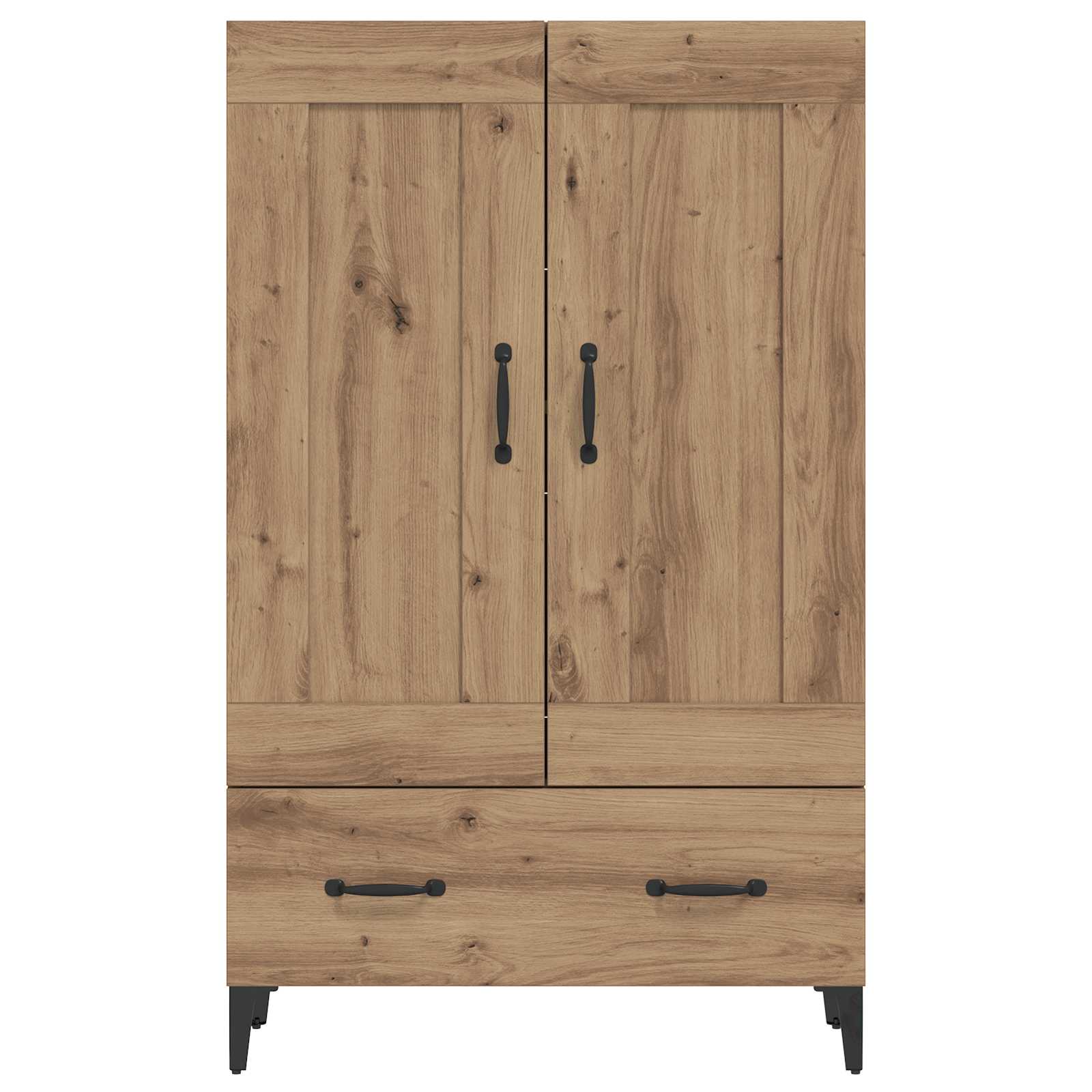 Vysoký Bufet Dub Artisan 70 X 31 X 115 Cm Kompozitní Dřevo