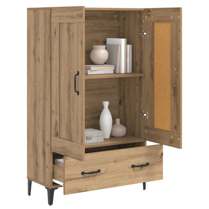 Vysoký Bufet Dub Artisan 70 X 31 X 115 Cm Kompozitní Dřevo